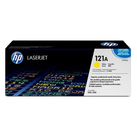 HP C9702A TONER YELLOW EREDETI