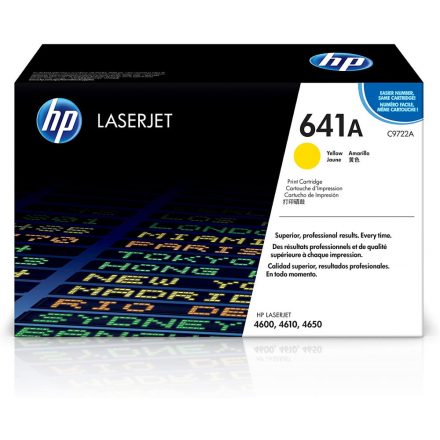 HP C9722A TONER YELLOW EREDETI AKCIÓS