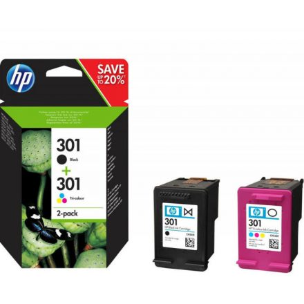 HP 301/N9J72AE TINTAPATRON MULTIPACK BCMY EREDETI