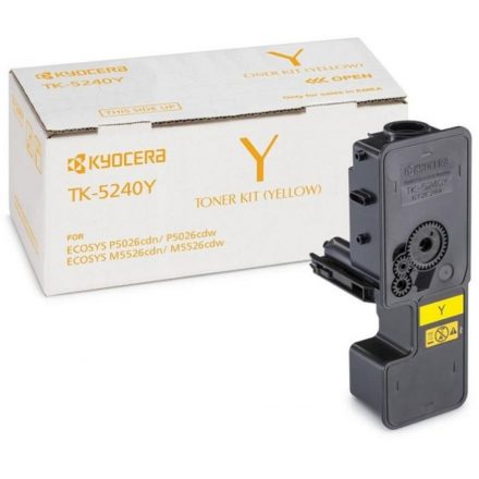 KYOCERA TK5240 TONER YELLOW EREDETI