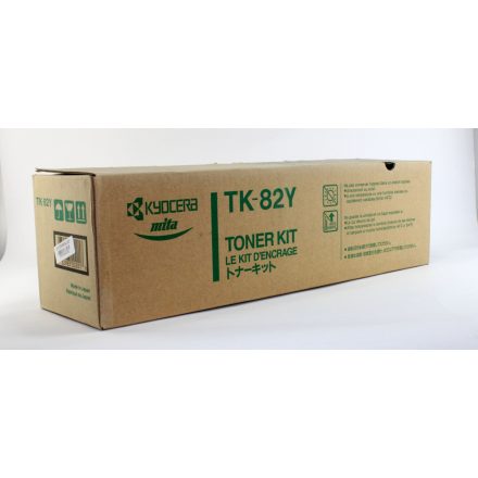 KYOCERA TK82 TONER YELLOW EREDETI AKCIÓS