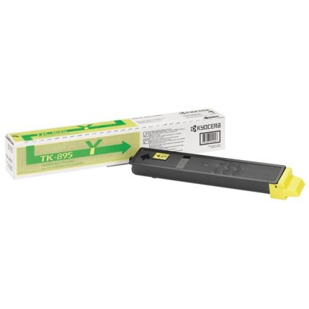 KYOCERA TK895 TONER YELLOW EREDETI