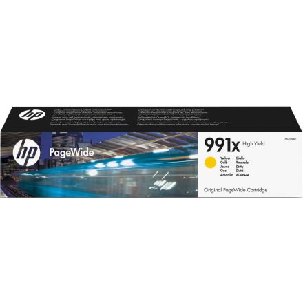 HP M0J98AE Tintapatron Yellow 16.000 oldal kapacitás No.991X