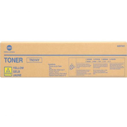 MINOLTA TN314 TONER YELLOW EREDETI