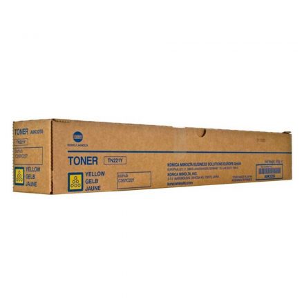 MINOLTA TN221 TONER YELLOW EREDETI