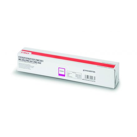 OKI C310/330 TONER MAGENTA EREDETI