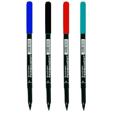 CENTROPEN PERMANENT MARKER KEREK 2536 1MM KÉK