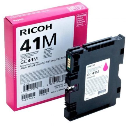 RICOH GC41 TINTAPATRON MAGENTA EREDETI 2,2K