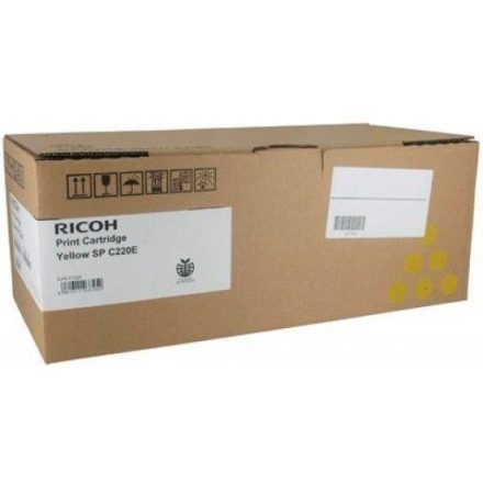 Ricoh Spc220N Toner Yellow Type220 Ylaioc220E 406055 Eredeti  