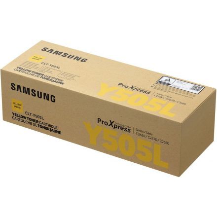 Samsung C2620DW toner EREDETI yellow (CLT-Y505L/SU512A)