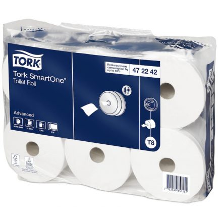 Toalettpapír Tork SmartOne® 6db/csom fehér