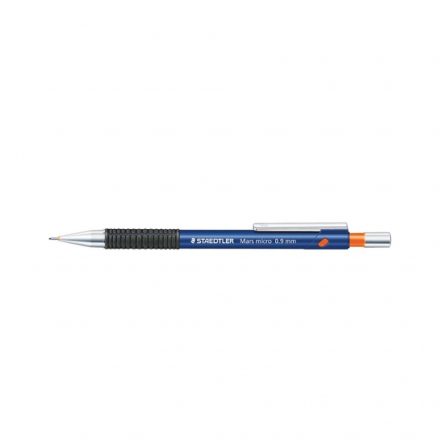 Nyomósirón, 0,9 mm, STAEDTLER "Mars micro", kék